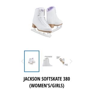 Jackson Soft Skate 380 Ice Skates Size 3